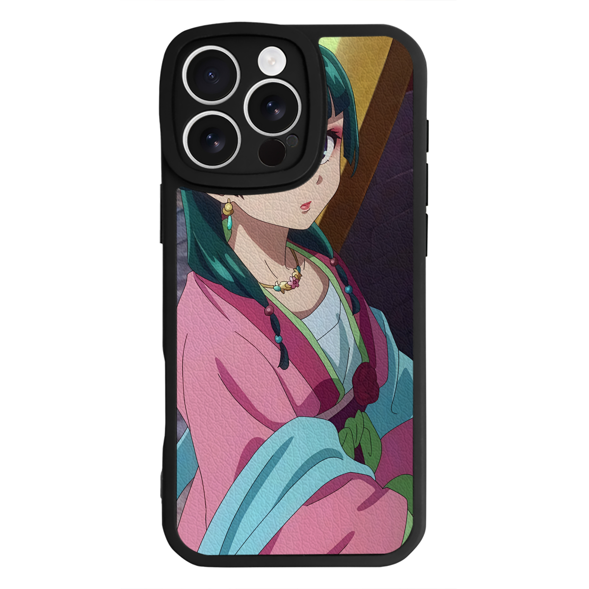 薬屋のひとりごと The Apothecary Diaries 【iPhone 16シリーズ対応】シリコンスマホケース（レザー調） 材質：シリコン